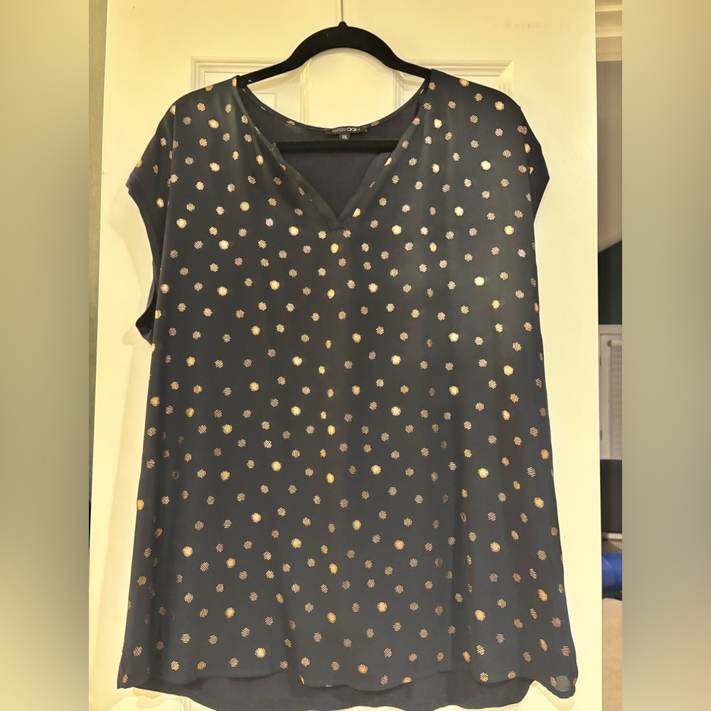 Navy and copper blouses - XXL - New without tags